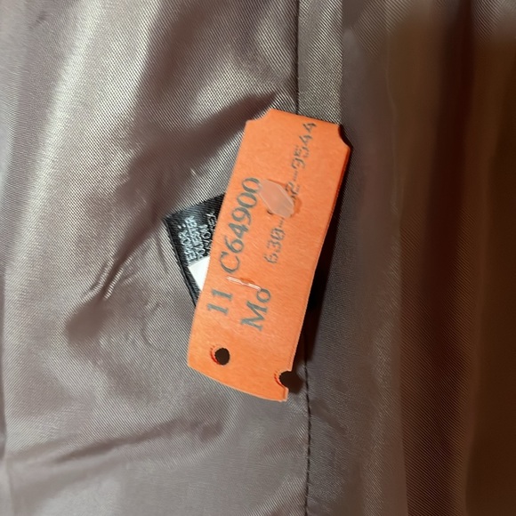 Tahari Jacket camel tan color size 4 neutral office / Academia EUC - Picture 5 of 7